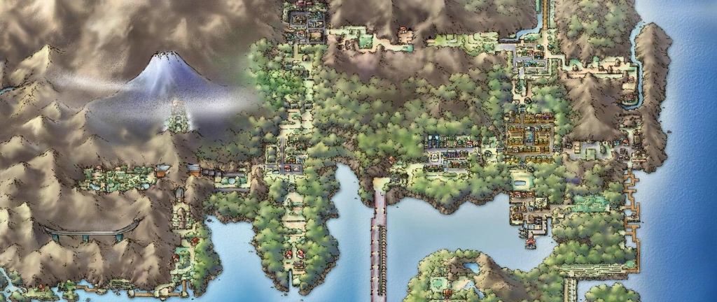Kanto Region Map